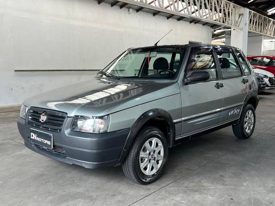 FIAT UNO 1.0 MPI MILLE WAY ECONOMY 8V FLEX 4P MANUAL